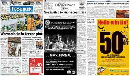 Philippine Daily Inquirer – November 01, 2010