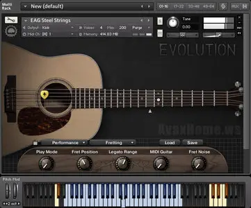 Orange Tree Samples Evolution Acoustic Guitar Steel Strings KONTAKT