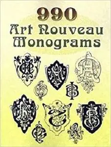 990 Art Nouveau Monograms (Dover Pictorial Archive)