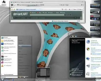 Sexy Blue Monkey Theme - Vista