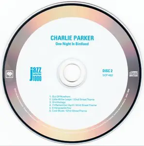 Charlie Parker - One Night In Birdland (1950) {2014 2CD Set Japan Jazz Collection 1000 Columbia-RCA Series SICP 4031~2}
