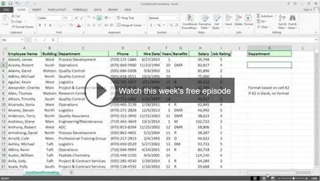 Lynda - Excel Tips (Updated 10 Nov 2015)