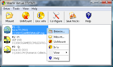 MakBit Virtual CD/DVD 1.9.5