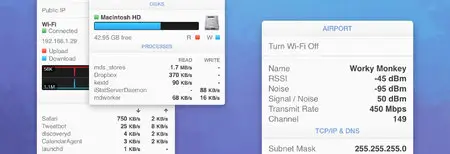 iStat Menus v5.03 Mac OS X