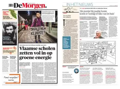 De Morgen – 21 februari 2019