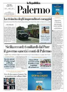 la Repubblica Palermo - 7 Luglio 2022