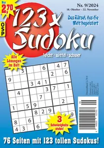 123 x Sudoku - Nr.9 2024