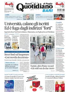 Quotidiano di Puglia Bari - 3 Giugno 2025