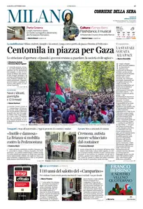 Corriere della Sera Milano - 4 Ottobre 2025