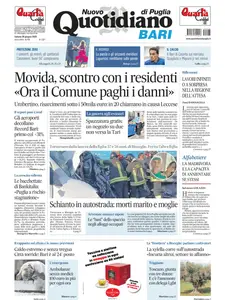 Quotidiano di Puglia Bari - 28 Giugno 2025