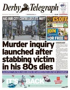 Derby Telegraph - 10 September 2025