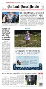 Portland Press Herald - 3 August 2026