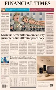 Financial Times Europe - 21 August 2025