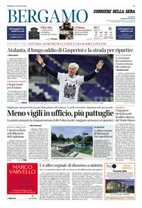 Corriere della Sera Bergamo - 1 Giugno 2025