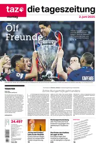 taz die tageszeitung  - 02 Juni 2025