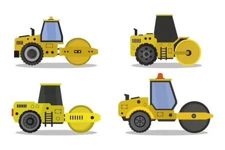 Illustrated Road Rollers