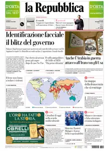 la Repubblica - 30 Luglio 2026