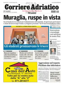 Corriere Adriatico Pesaro - 19 Giugno 2025