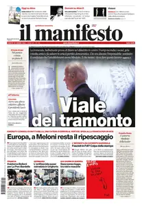 il Manifesto - 29 Giugno 2024