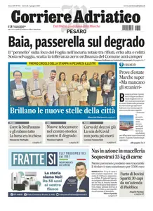 Corriere Adriatico Pesaro - 5 Giugno 2025
