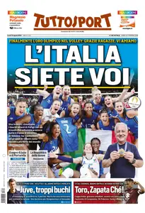 TuttoSport - 12 Agosto 2024