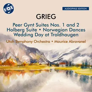 Utah Symphony Orchestra & Maurice Abravanel - Grieg: Peer Gynt Suites Nos. 1 & 2; Holberg Suite (1976/2024)