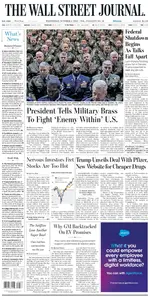 The Wall Street Journal - 1 October 2025
