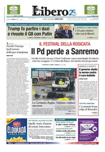 Libero - 14 Febbraio 2025