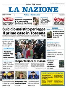 La Nazione Pistoia Montecatini - 12 Giugno 2025
