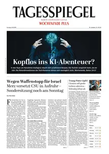 Der Tagesspiegel - 10 August 2025