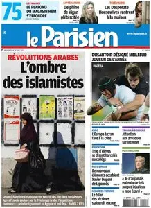 Le Parisien & Le Journal de Paris du Mardi 25 Octobre 2011