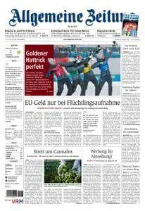 Allgemeine Zeitung Mainz - 23. Februar 2018
