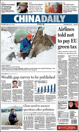 China Daily - 7 February 2012