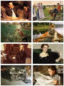 Collection of painting of Anders Zorn