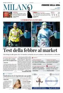Corriere della Sera Milano – 22 marzo 2020