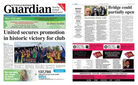 Sutton Guardian – May 27, 2021