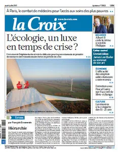 La Croix - Jeudi 4 Juillet 2013