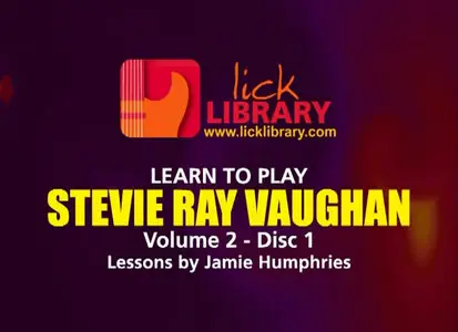 Learn To Play Stevie Ray Vaughan Volume 1 & 2