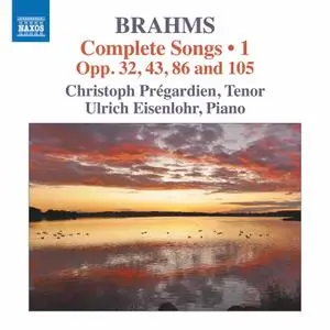Christoph Prégardien - Brahms: Complete Songs, Vol. 1 (2021) [Official Digital Download]