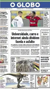 Jornal O Globo - 7  de novembro 2013 - Quinta
