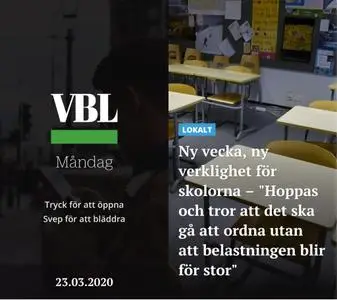 Vasabladet – 23.03.2020
