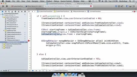 Teamtreehouse - Custom UIViewController Transitions in iOS 7 with Amit Bijlani