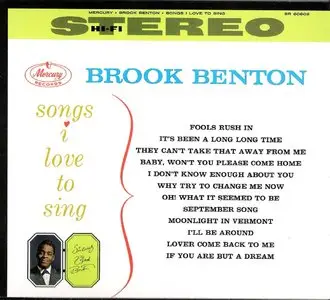 Brook Benton - Songs I Love To Sing (1960) {2003 Verve Music Group} **[RE-UP]**