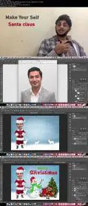 Make your self a Santa Claus: Photoshop Manipulation