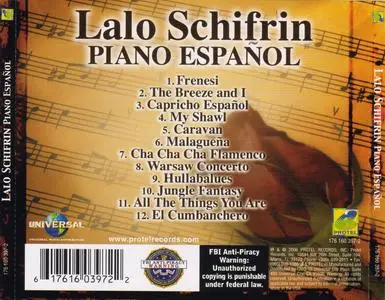 Lalo Schifrin - Piano Espanol (1958) {Tico--Universal 176 160 397-2 rel 2006}