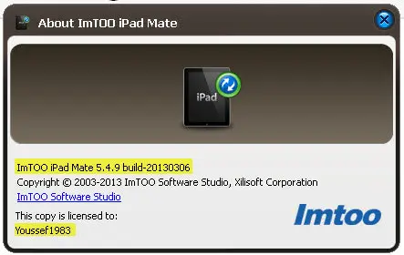 ImTOO iPad Mate v5.4.9 Build 20130306 Multilanguage