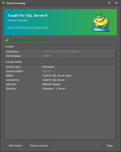 Toad for SQL Server 8.0.0.65 Xpert Edition (x86 / x64)