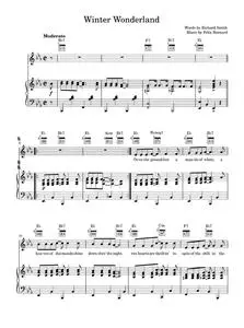 Winter Wonderland - Dick Smith, Felix Bernard (Piano Solo)
