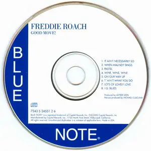 Freddie Roach - Good Move! (1963) [Remastered 2000]