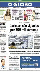 Jornal O Globo - 10 de novembro de 2013 - Domingo